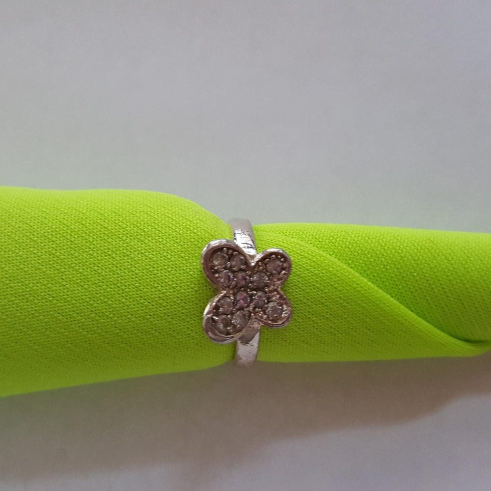Silver Butterfly Ring
